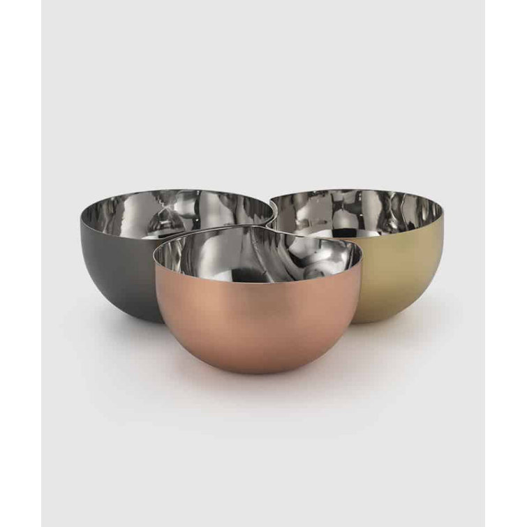 Stainless steel dessert discount bowls